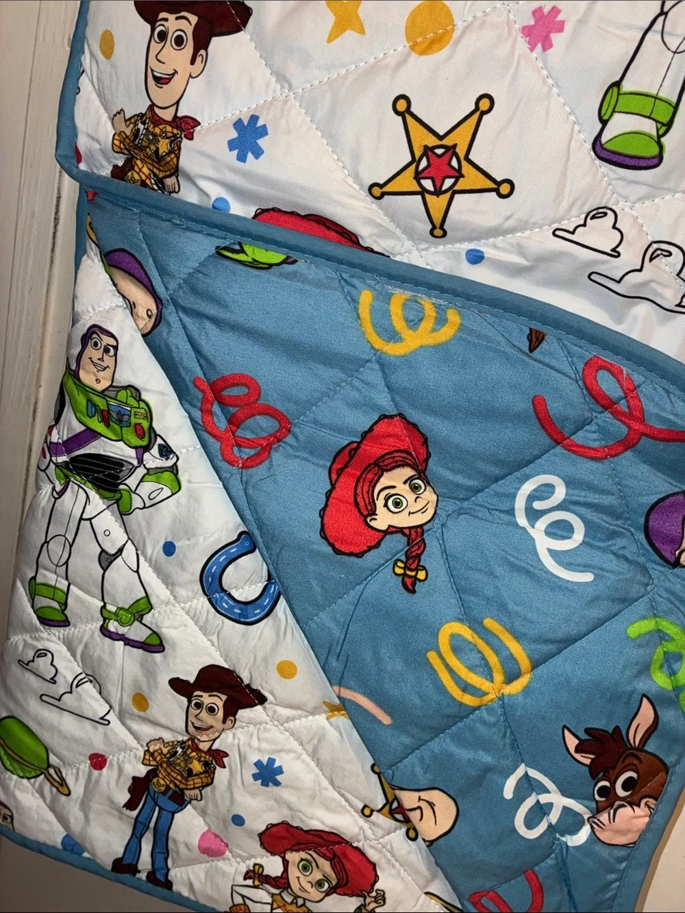 Toy Story Quilted Reversible blanket